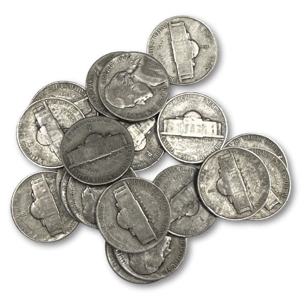 $1 FV 35% Silver War Nickels